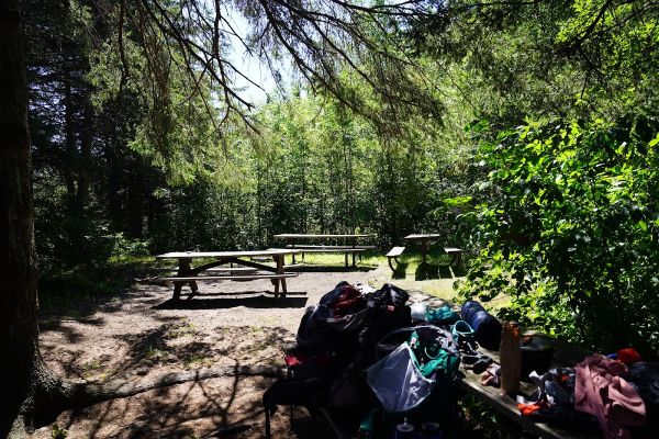 High Landing Backpack Campsite