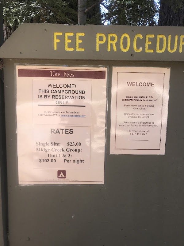 Midge Creek Campground