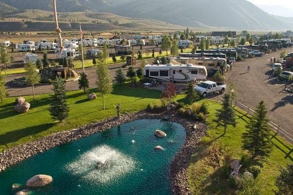 Mountain Views at Rivers Edge RV Park