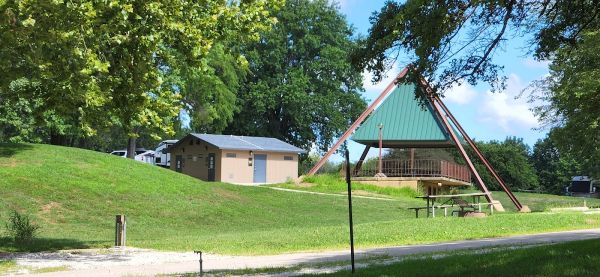Lake Jacomo Campground