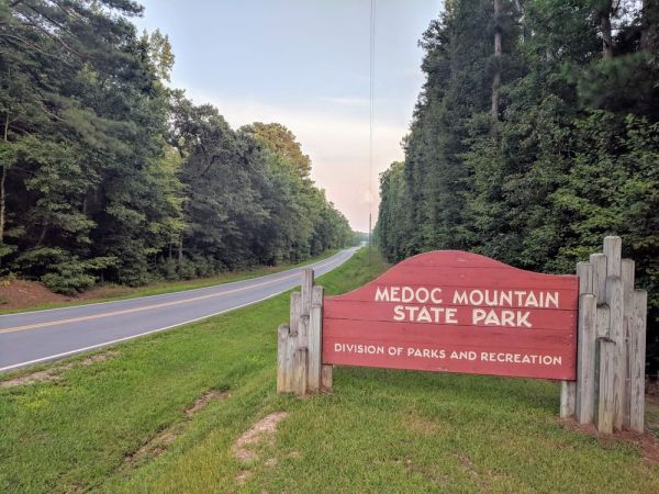 Medoc Mountain State Park Group Campground