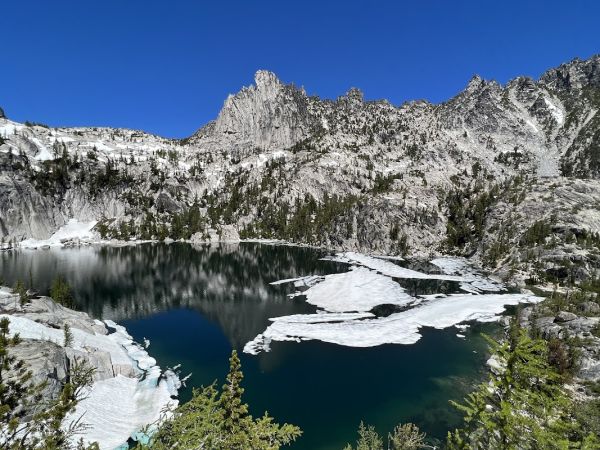 Lake Viviane Backcountry Camping