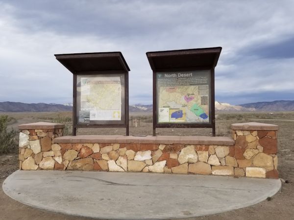 North Fruita Desert Campground (Lower Campground, Sites E-H)