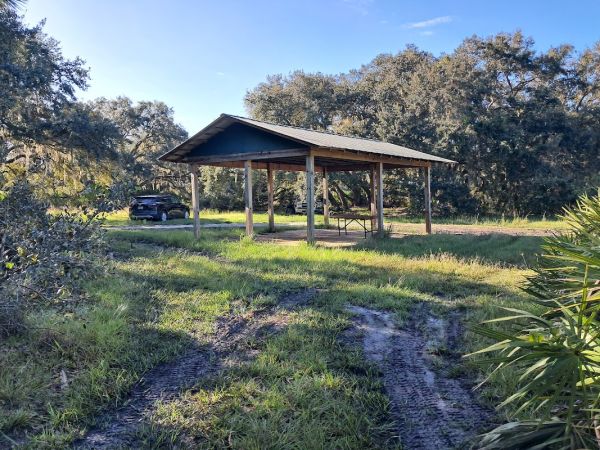 thru-hiker camp zone