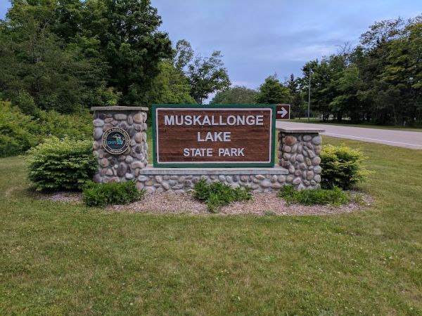 Muskallonge Lake State Park Campground