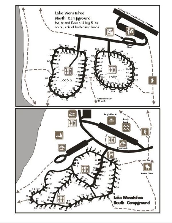 Lake Wenatchee State Park South Campground