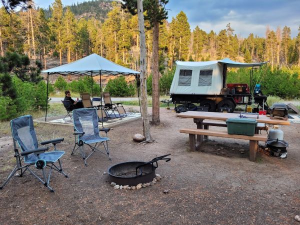 Rocky Mountain National Park Glacier Basin Campground