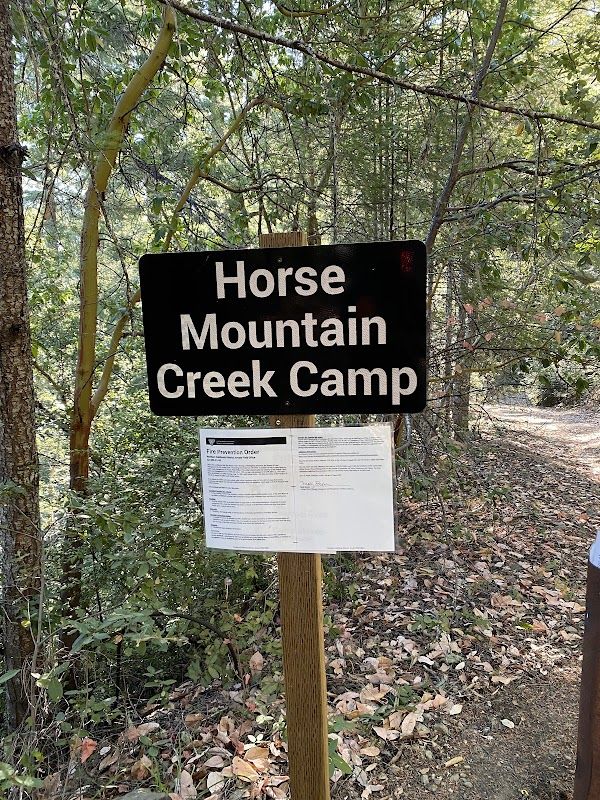 Horse Mountain Primitive Camp
