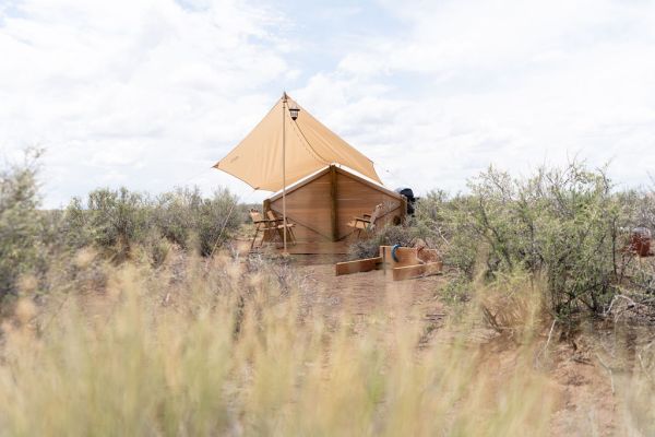 Backpacking Campsites in the Dunes or Forest