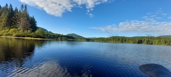 Campement pour cyclistes