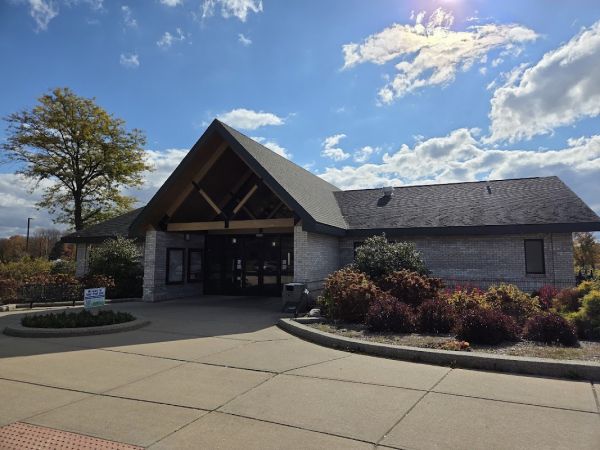 Log Mark Rest Stop Canoe and Fishing Landing