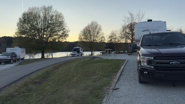 Tennessee Highway 50 Bicycle-only Campground, at milepost 408